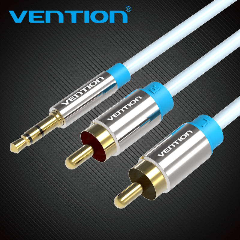 Home Cinema Beamer - Vention RCA Cable 3.5 to 2rca