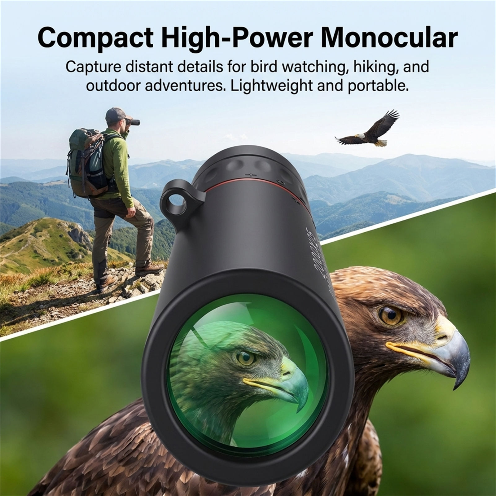 Mini Monocular Telescope High- - Home Cinema Center ulasan dan harga