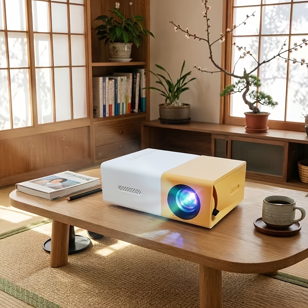 Portable mini projector, suppo - Home Cinema Compact ulasan dan harga