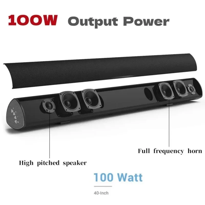 Powerful TV Soundbar Wired 100 - Home Cinema Center ulasan dan harga