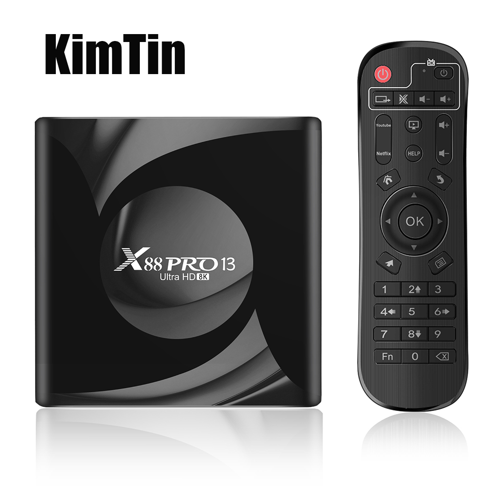 X88 Pro 13 4GB 64GB 32GB Smart - Home Cinema Google ulasan dan harga