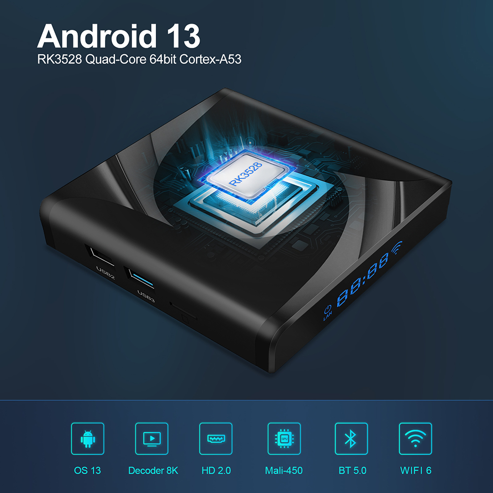 X88 Pro 13 4GB 64GB 32GB Smart - Home Cinema Google ulasan dan harga
