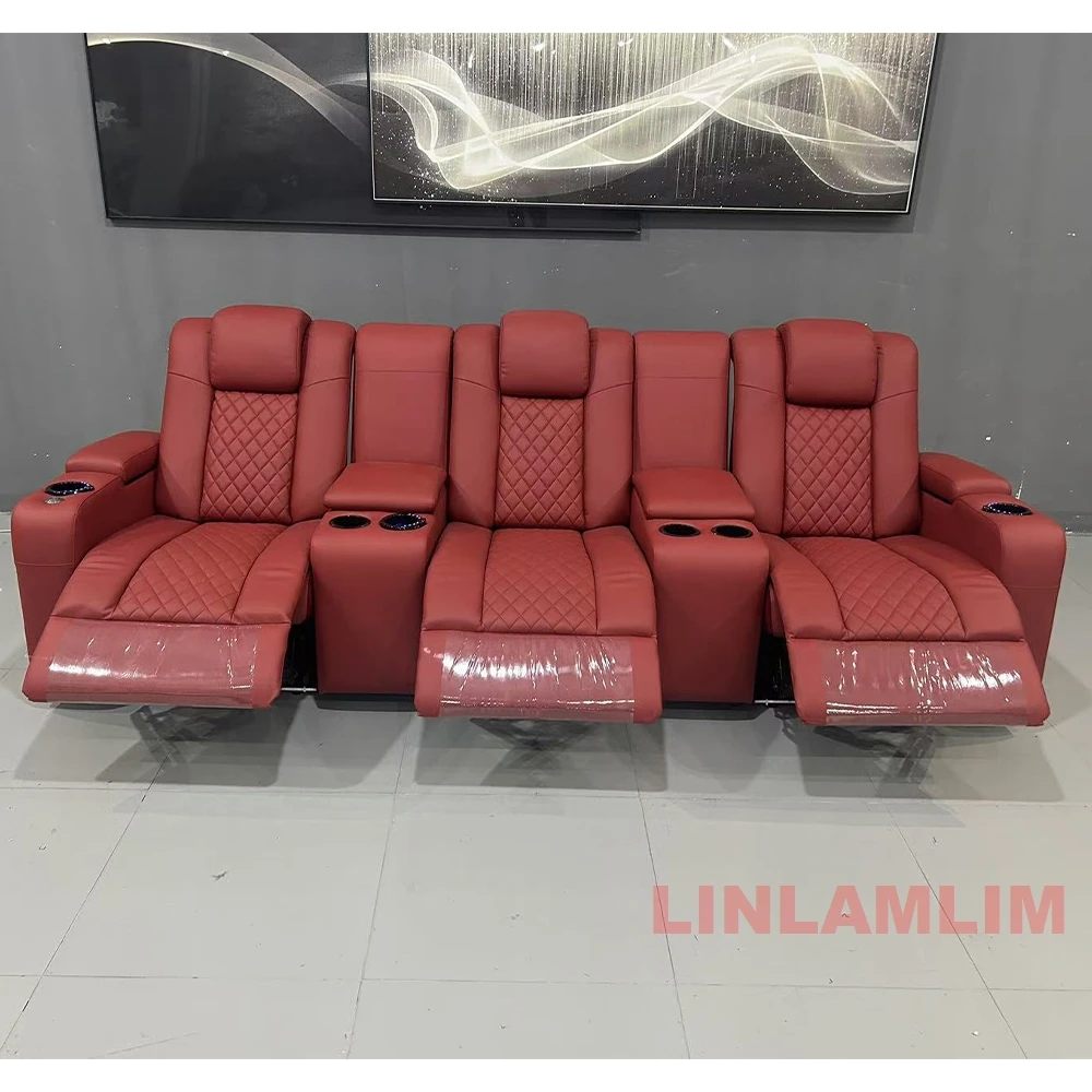 Linlamlim Luxury 3-Seat Reclin - Home Cinema Center ulasan dan harga