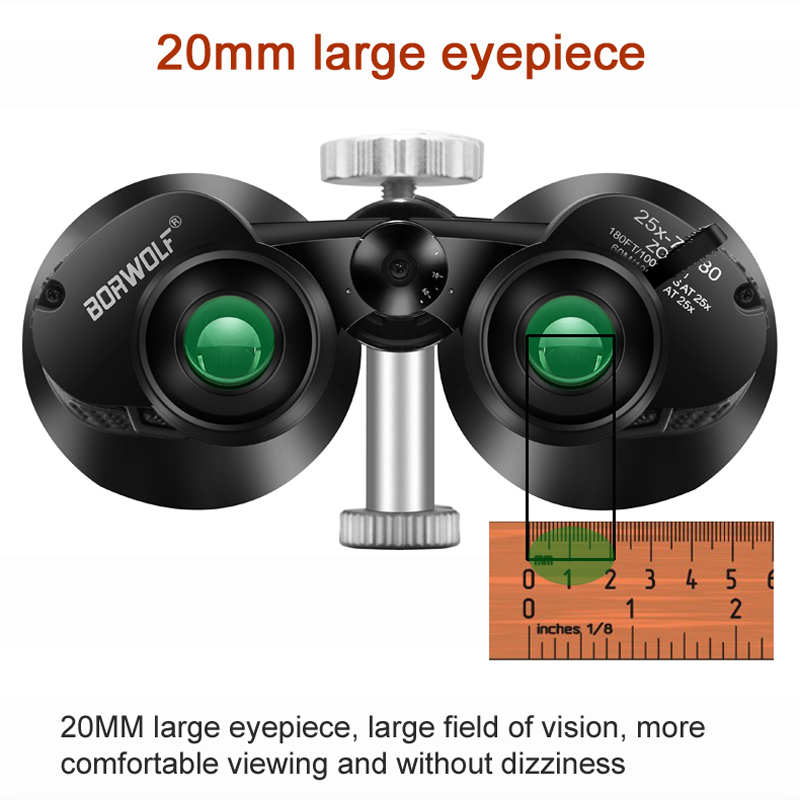 BORWOLF Binoculars 25-75X80 HD - Home Cinema Center ulasan dan harga