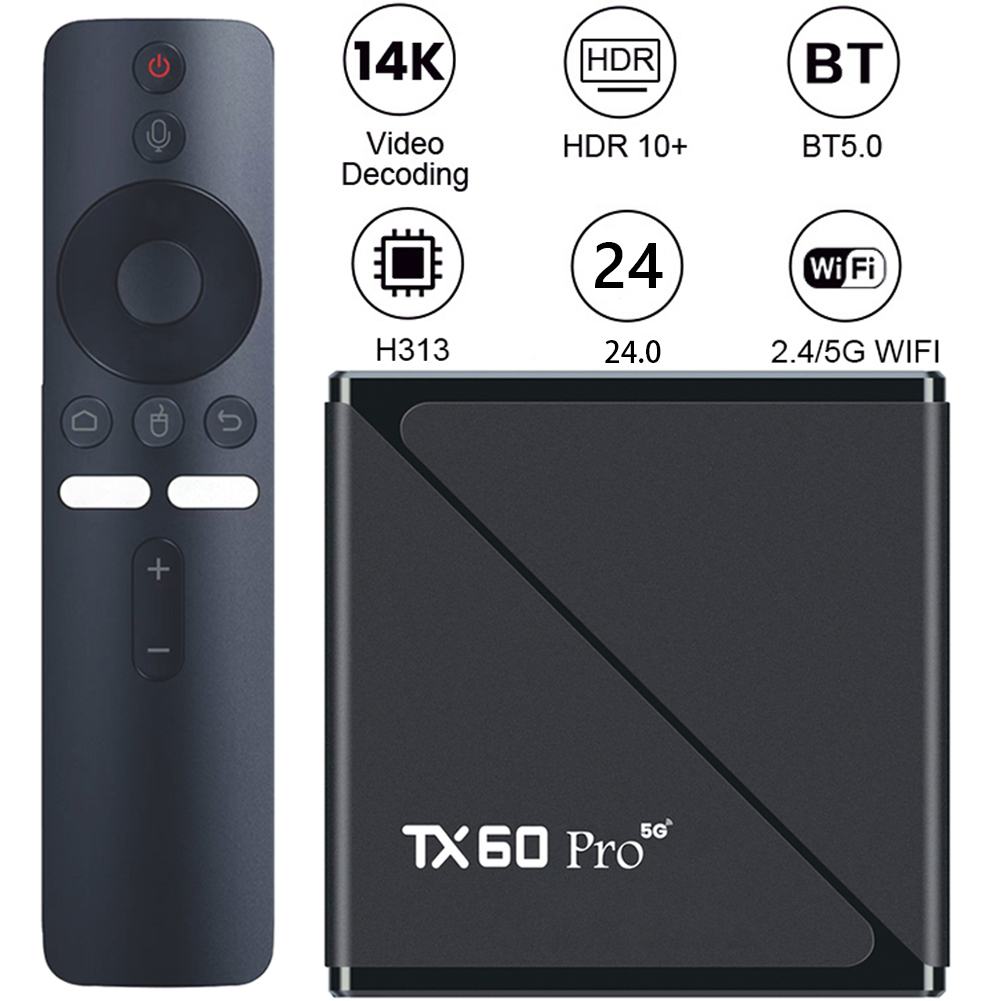 TX60 PRO Smart TV Box 16GB 256 - Home Cinema Google ulasan dan harga