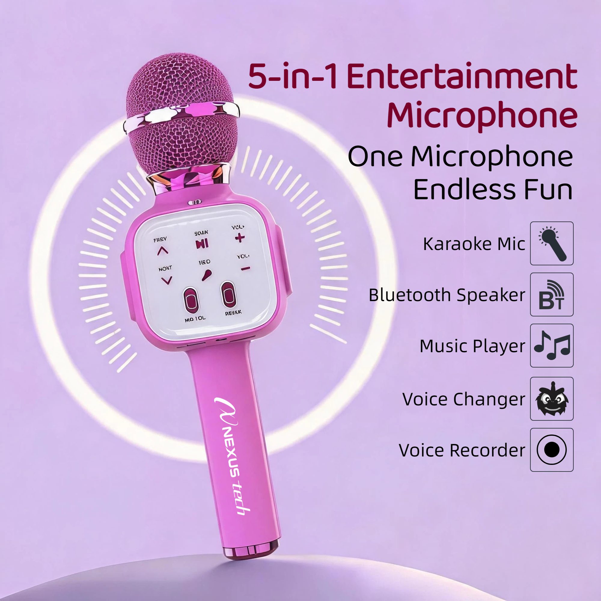 Wireless Bluetooth 5.2 Karaoke - Home Theater Speaker ulasan dan harga