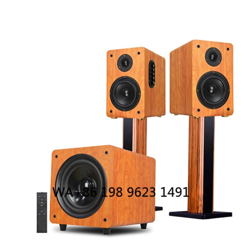 8 Inch 150W RMS Wooden Powered - Home Theater Speaker ulasan dan harga