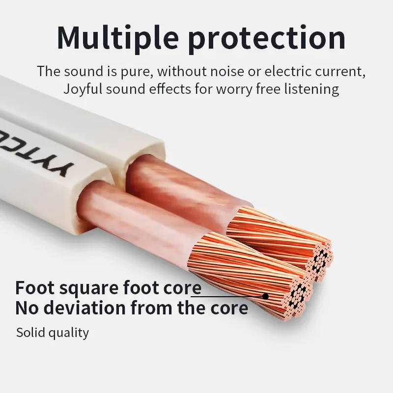 YYTCG DIY Loud Speaker Cable H - Home Cinema Beamer ulasan dan harga