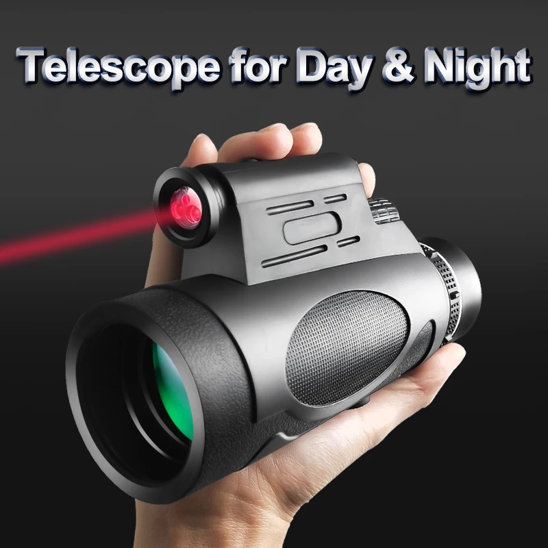 12x50 HD Monoculars with LED L - Home Cinema Center ulasan dan harga