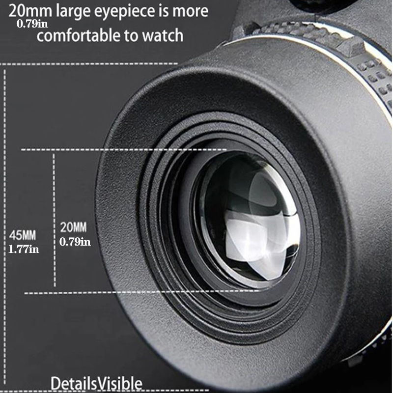 12x50 HD Monoculars with LED L - Home Cinema Center ulasan dan harga