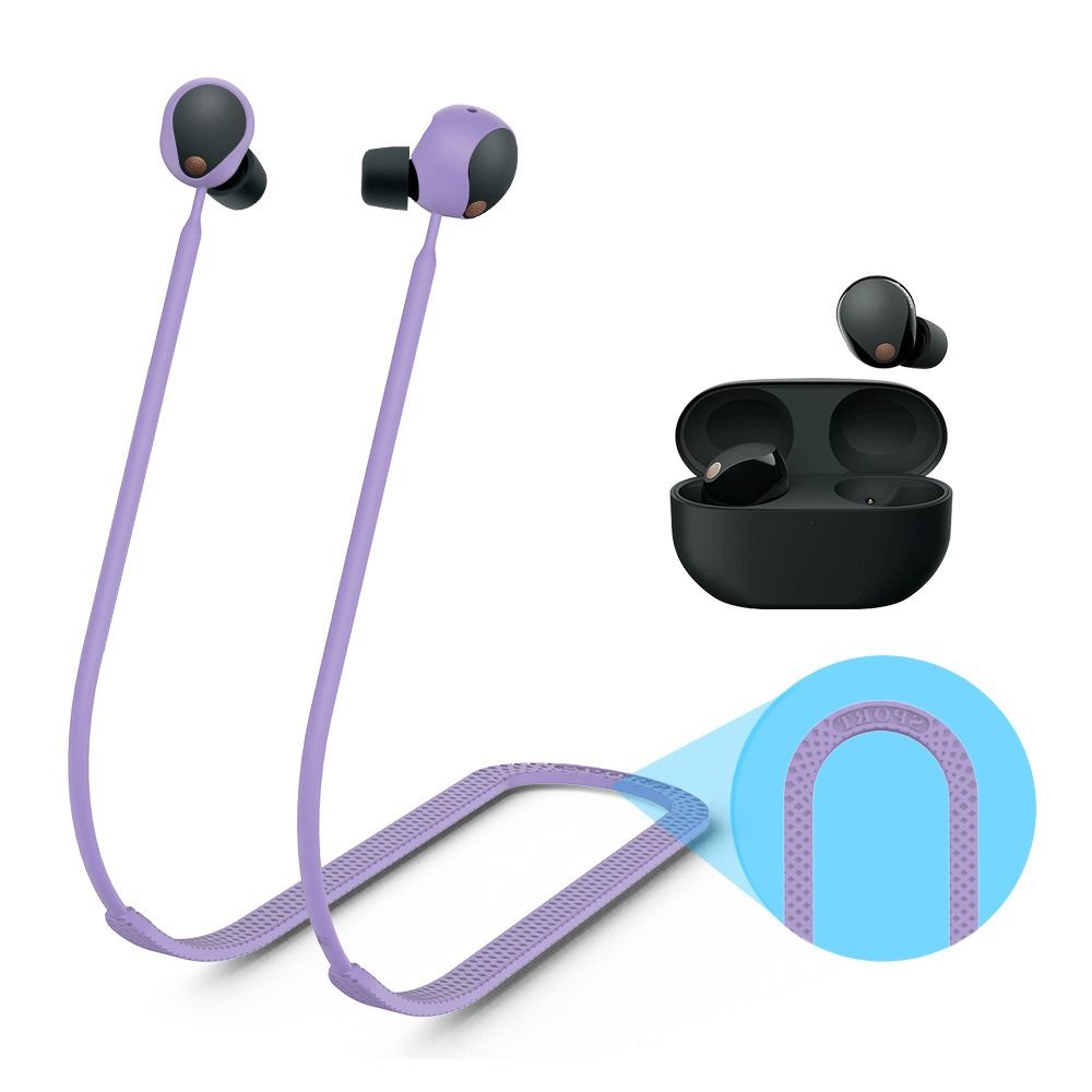 Anti-Lost Earphone Rope Silico - Sony Headphone Wf-1000Xm5 ulasan dan harga