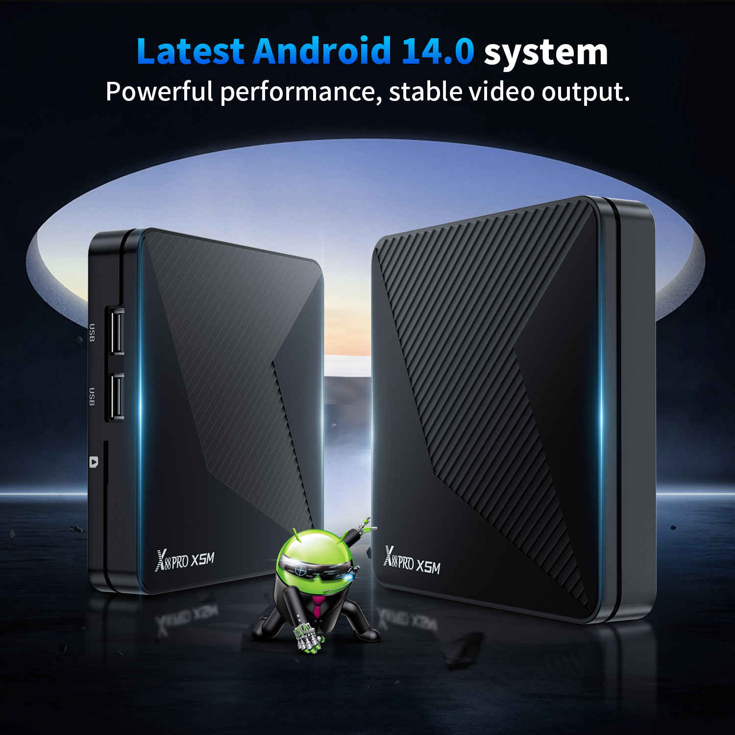 X88Pro X5M 8K Ultra HD AI-SR S - Home Cinema Google ulasan dan harga