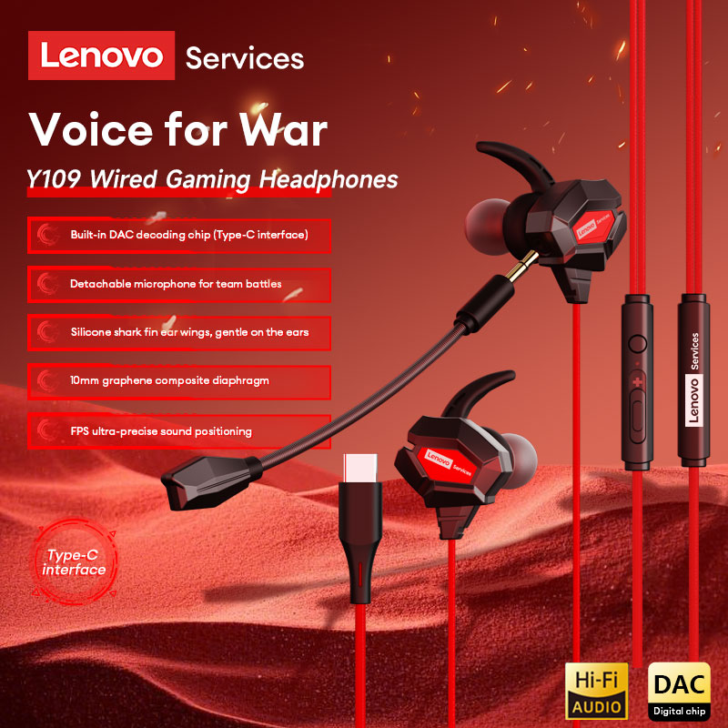 Lenovo Y109 Wired Gaming Heads - Soundbar Bluetooth Home ulasan dan harga