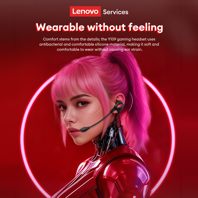 Lenovo Y109 Wired Gaming Heads - Soundbar Bluetooth Home ulasan dan harga