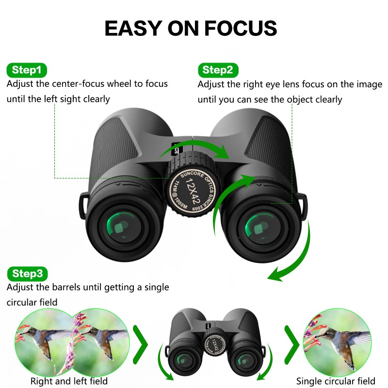 HD High Power Telescope 12X42  - Home Cinema Center ulasan dan harga
