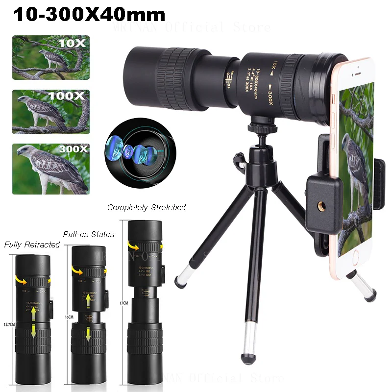10-300X Zoom Powerful Binocula - Home Cinema Center ulasan dan harga