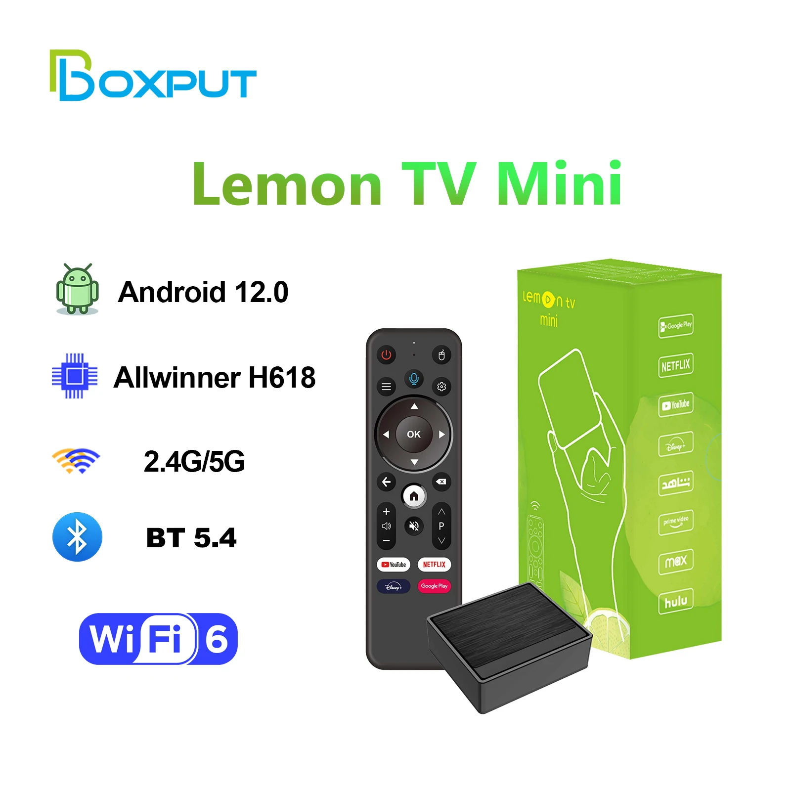 BOXPUT Lemon Mini TV Box Andro - Home Cinema Google ulasan dan harga