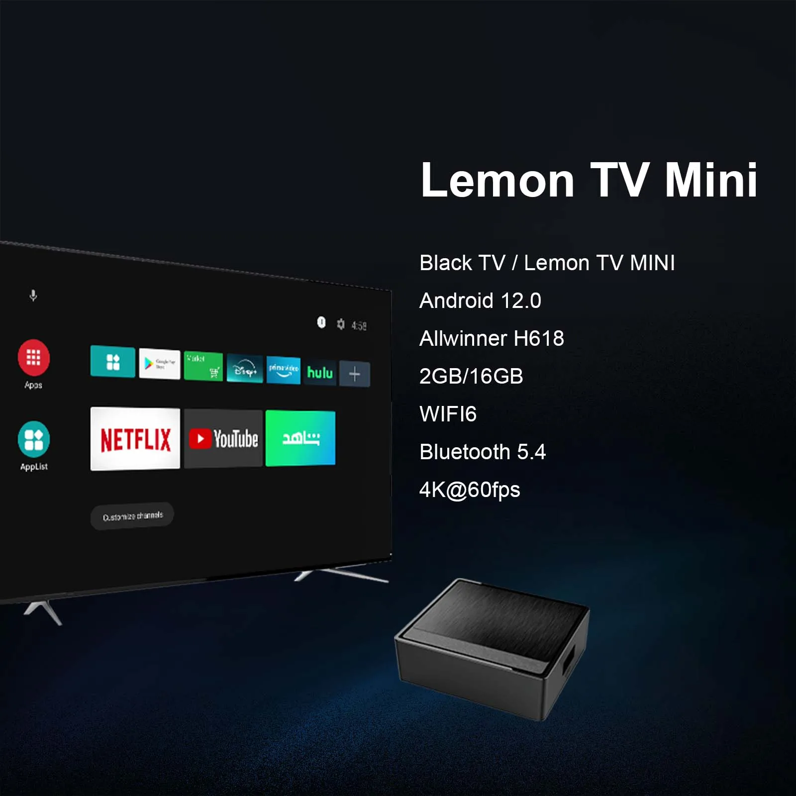BOXPUT Lemon Mini TV Box Andro - Home Cinema Google ulasan dan harga